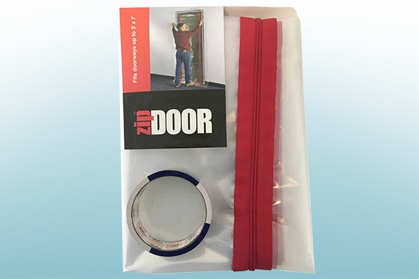 Plastic Zipper Door