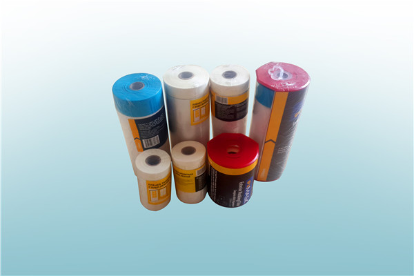 Pretaped Masking Film